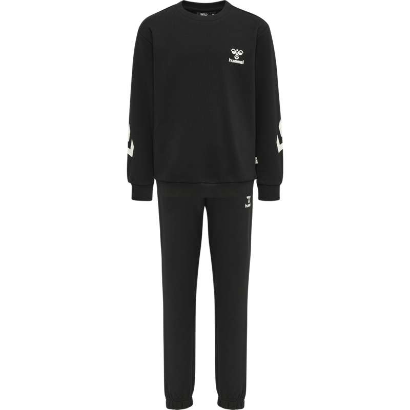 Hummel Venti Tracksuit Sportbekleidung Kinder Schwarz | 632003-060
