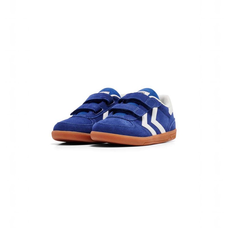 Hummel Victory Suede Ii Sneakers Kinder Blau | 716067-744