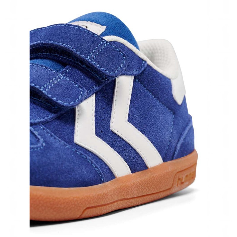 Hummel Victory Suede Ii Sneakers Kinder Blau | 716067-744