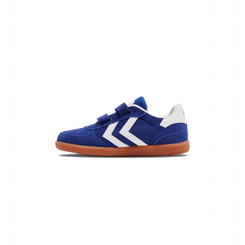 Hummel Victory Suede Ii Sneakers Kinder Blau | 716067-744