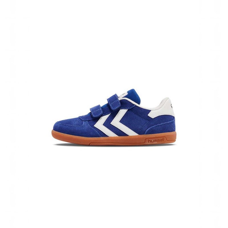 Hummel Victory Suede Ii Sneakers Kinder Blau | 716067-744