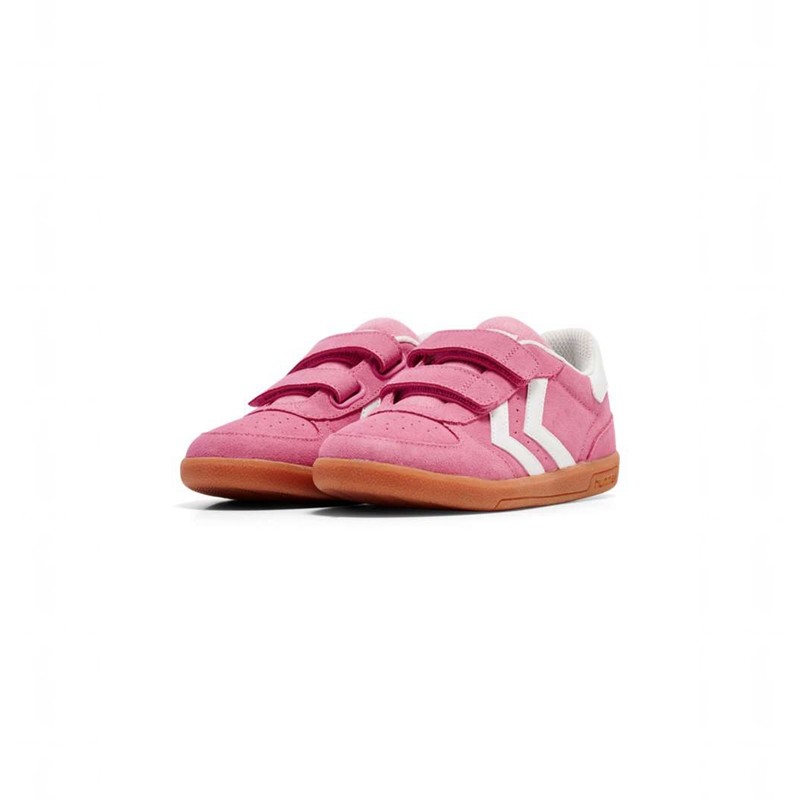 Hummel Victory Suede Ii Sneakers Kinder Rosa | 374993-774
