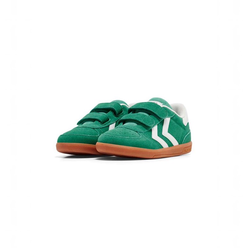 Hummel Victory Suede Ii Sneakers Kinder Grün | 848729-488
