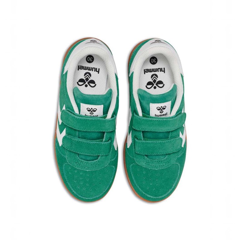 Hummel Victory Suede Ii Sneakers Kinder Grün | 848729-488