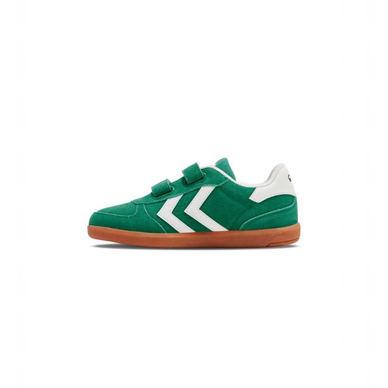 Hummel Victory Suede Ii Sneakers Kinder Grün | 848729-488