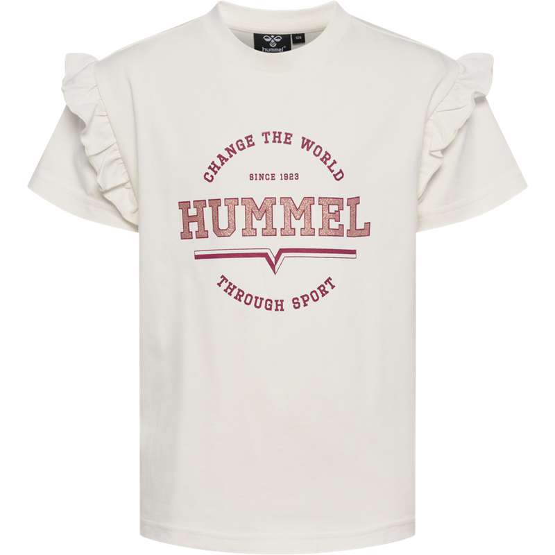 Hummel Violet S/S T-shirts Kinder Weiß | 815961-291