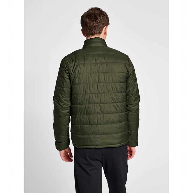 Hummel Wind Puff Jacken Herren Olivgrün | 974072-399