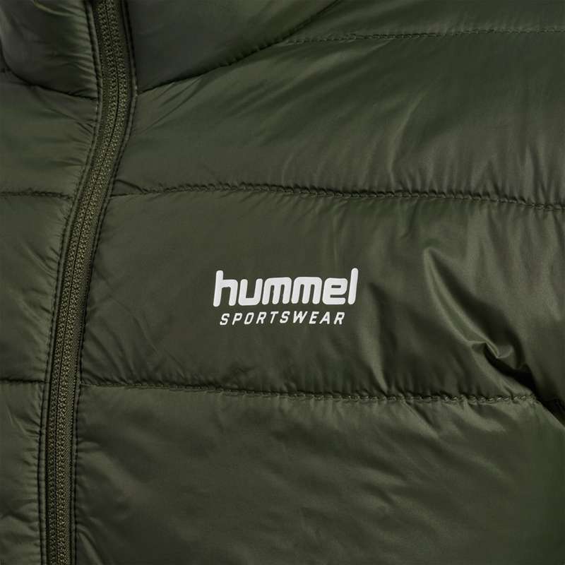 Hummel Wind Puff Jacken Herren Olivgrün | 974072-399