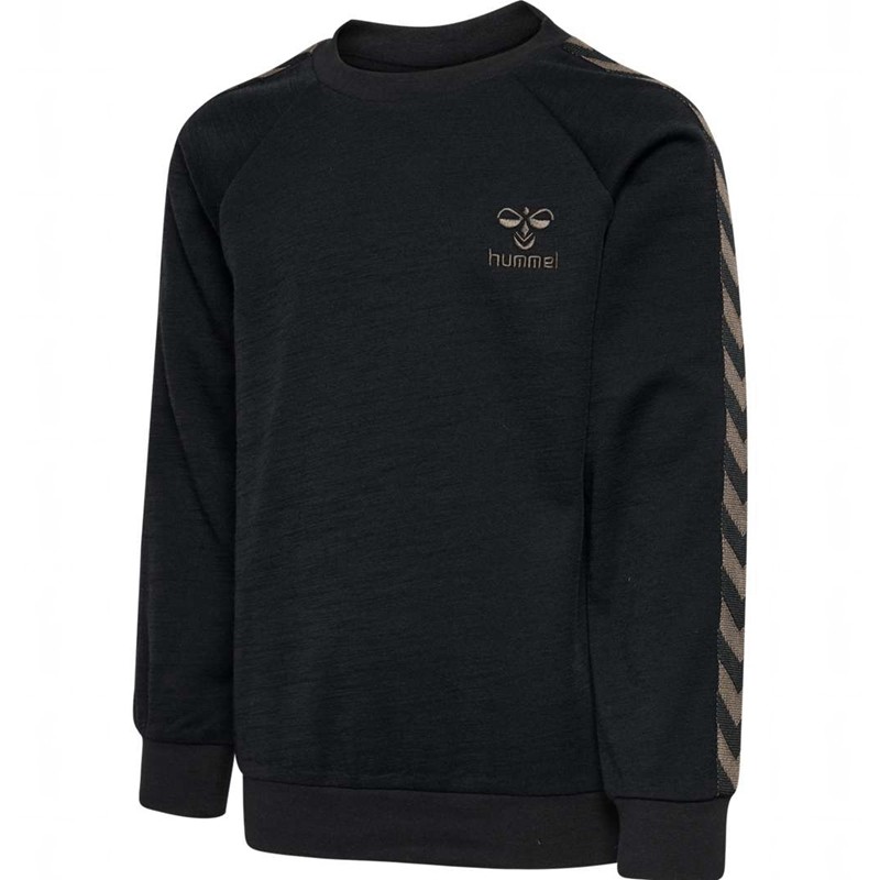 Hummel Wong Sweatshirts Kinder Schwarz | 135253-127