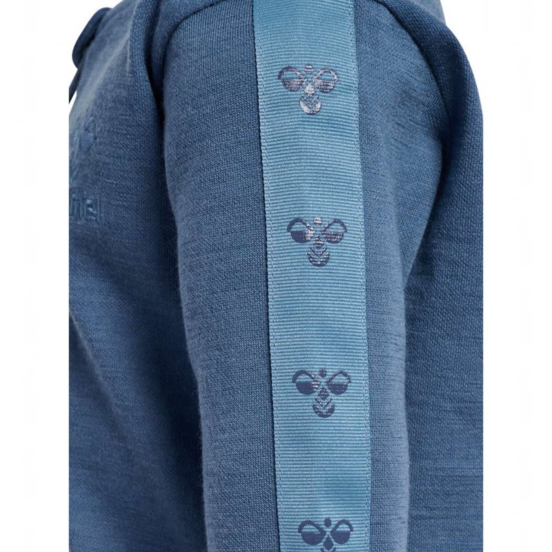 Hummel Wulbato Zip Jacken Kinder Blau | 592256-901