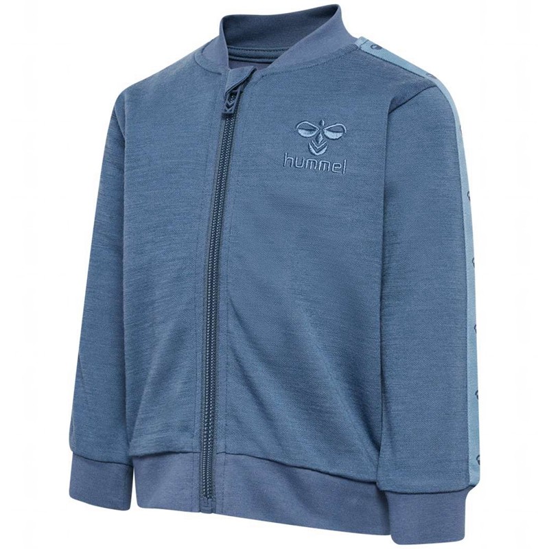 Hummel Wulbato Zip Jacken Kinder Blau | 592256-901