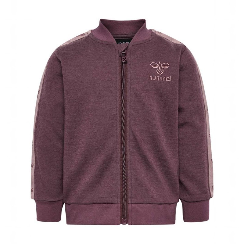 Hummel Wulbato Zip Jacken Kinder Fuchsie | 615623-876