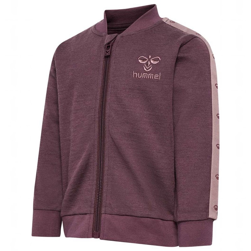 Hummel Wulbato Zip Jacken Kinder Fuchsie | 615623-876