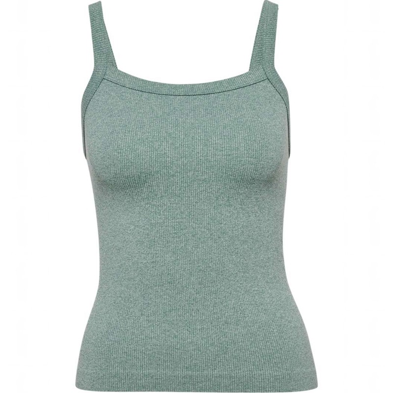 Hummel Yoga Seamless Rib Tanktop Damen Grau | 199277-859