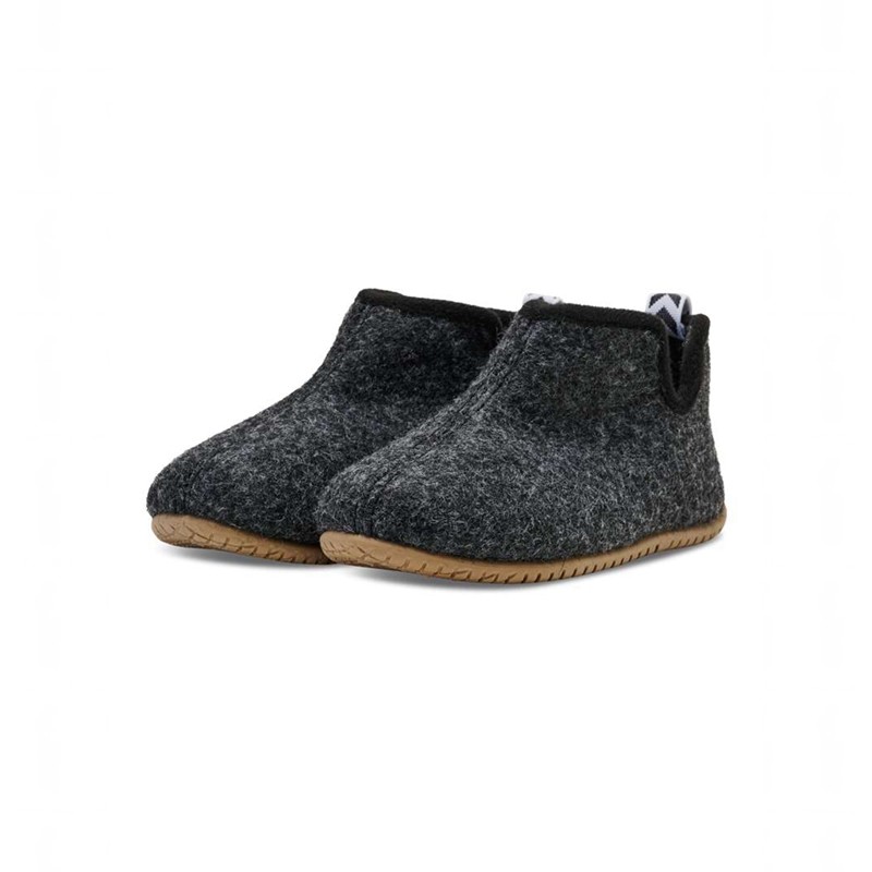 Hummel Zap Jr Hausschuhe Kinder Schwarz | 083685-767