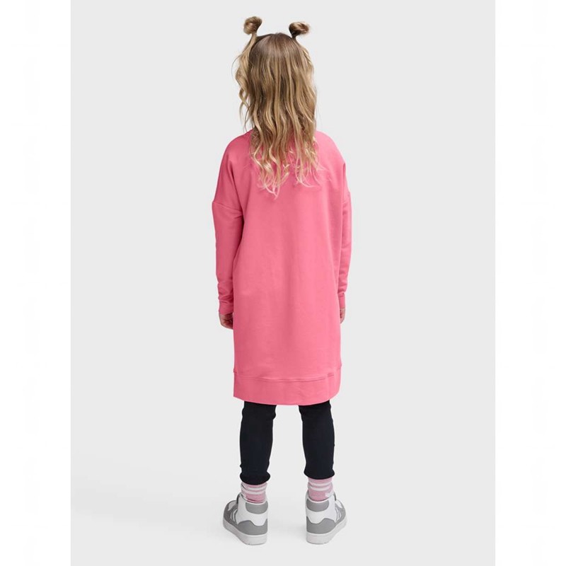 Hummel Zippi L/S Kleid Kinder Rosa | 964495-875