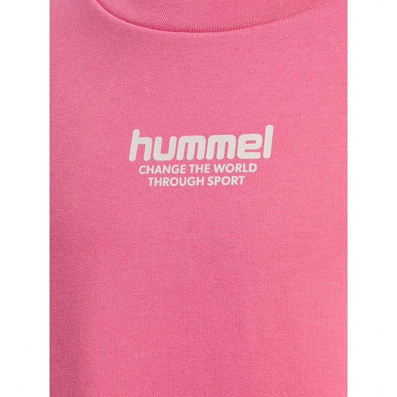 Hummel Zippi L/S Kleid Kinder Rosa | 964495-875