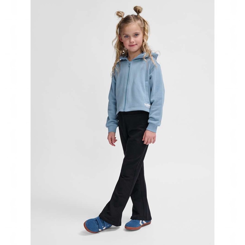 Hummel Zippi Zip Hoodie Kinder Blau | 140898-052