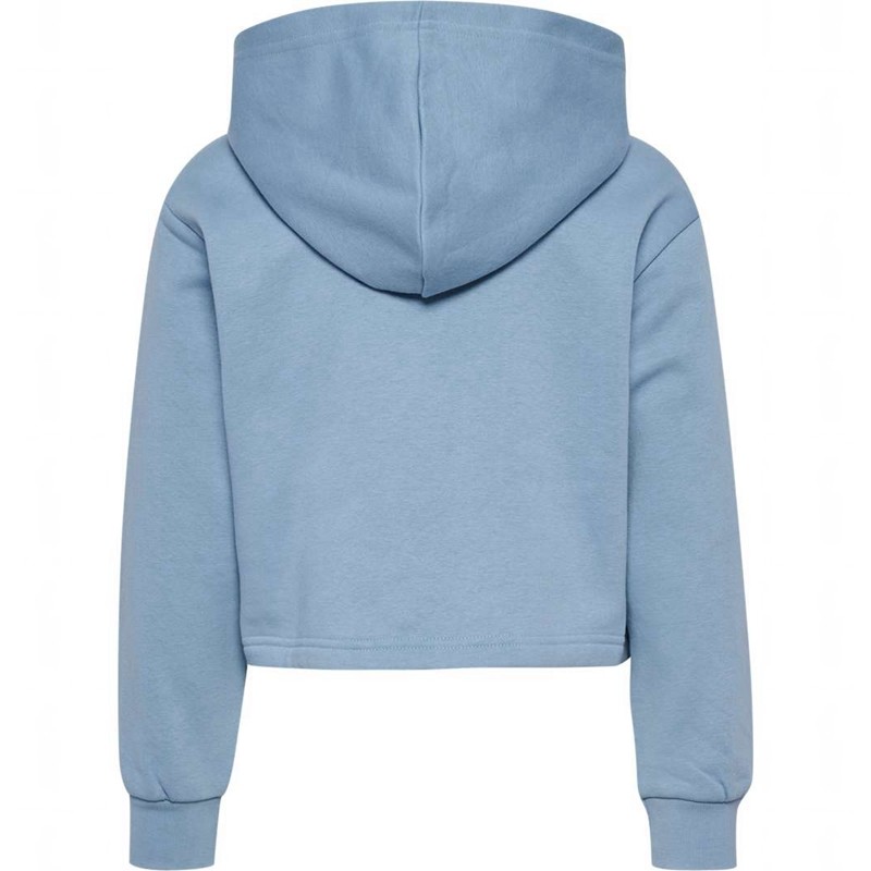Hummel Zippi Zip Hoodie Kinder Blau | 140898-052
